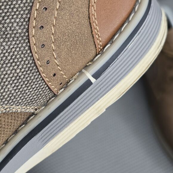 La‎ Milano Mens 10M Italian Design A11902 Scott Brown Dress Shoes - Picture 8 of 12